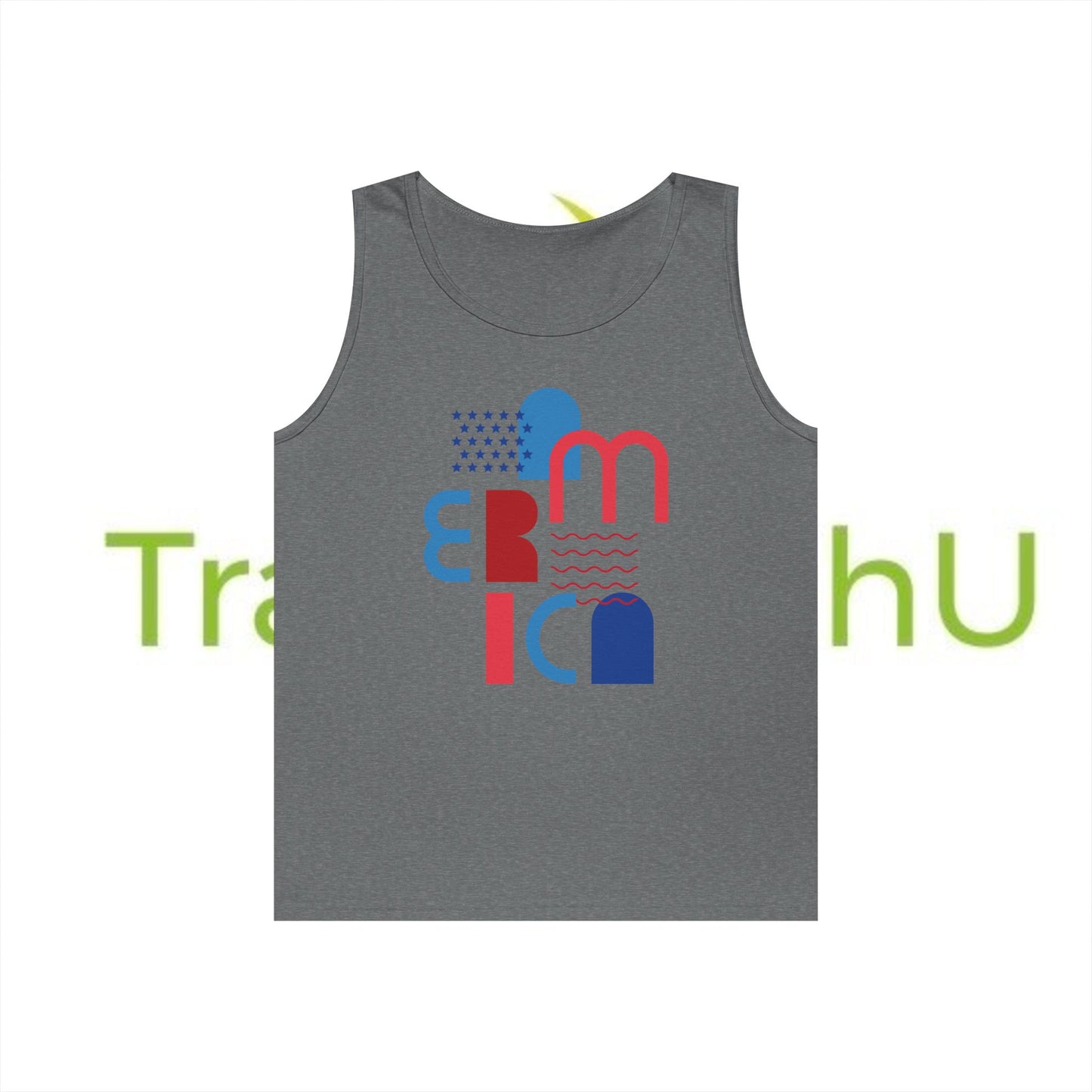 AMERICA Unisex Heavy Cotton Tank Top - Casual Wear for Every Occasion