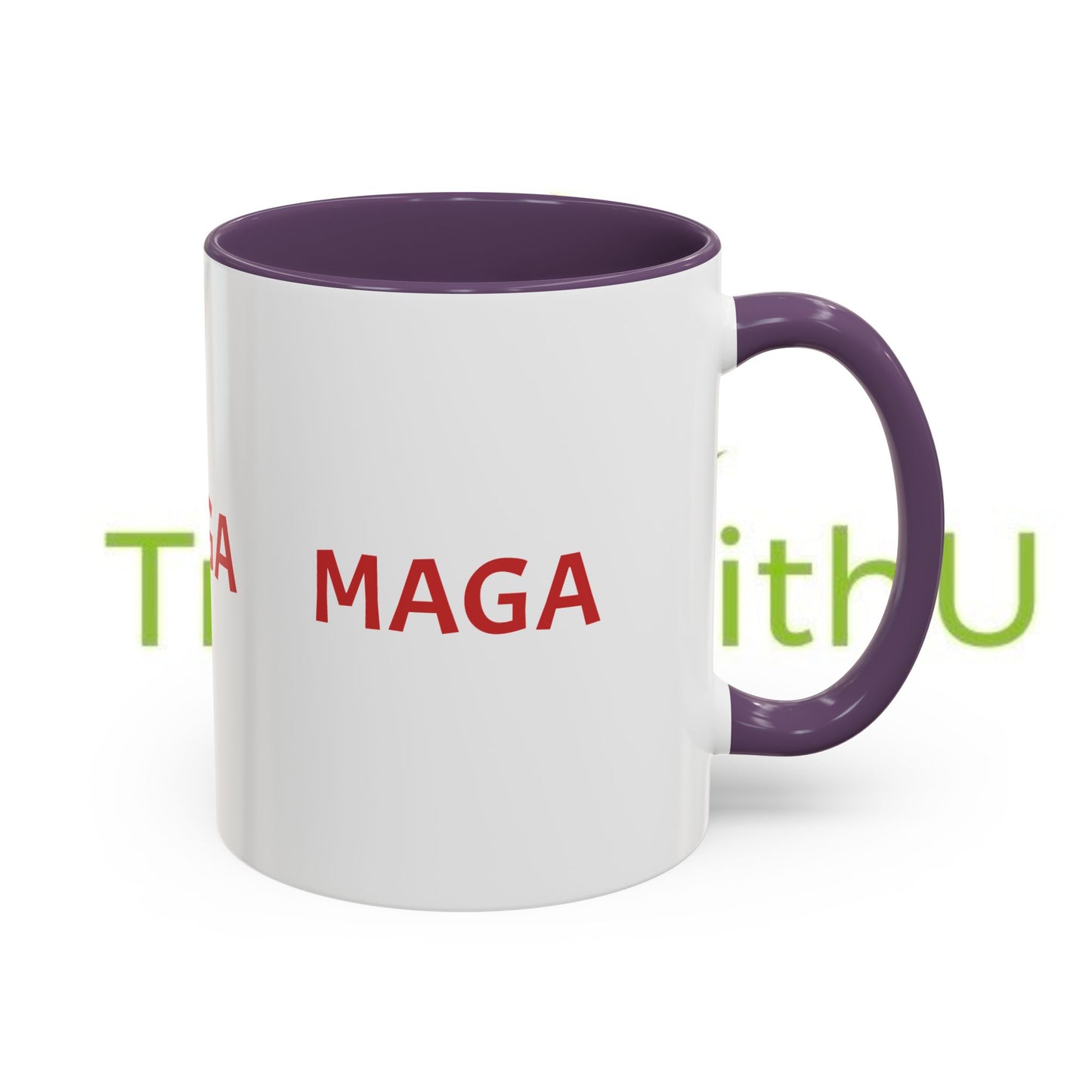 MAGA Accent Coffee Mug - 11oz & 15oz Bold Statement Mug for Patriotic Coffee Lovers