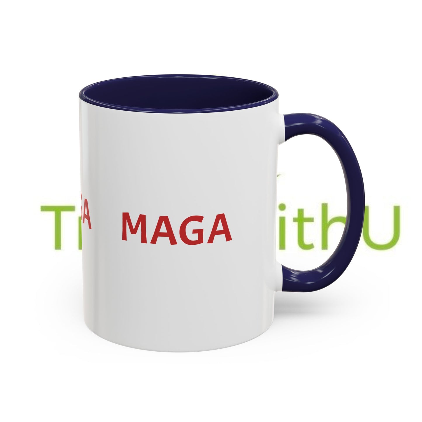 MAGA Accent Coffee Mug - 11oz & 15oz Bold Statement Mug for Patriotic Coffee Lovers