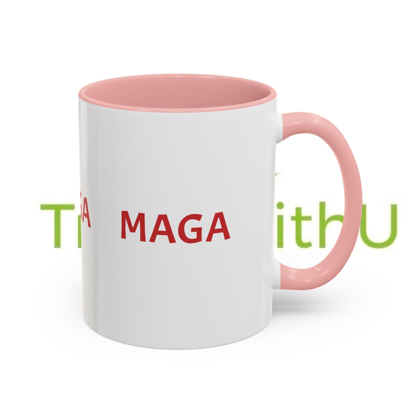 MAGA Accent Coffee Mug - 11oz & 15oz Bold Statement Mug for Patriotic Coffee Lovers