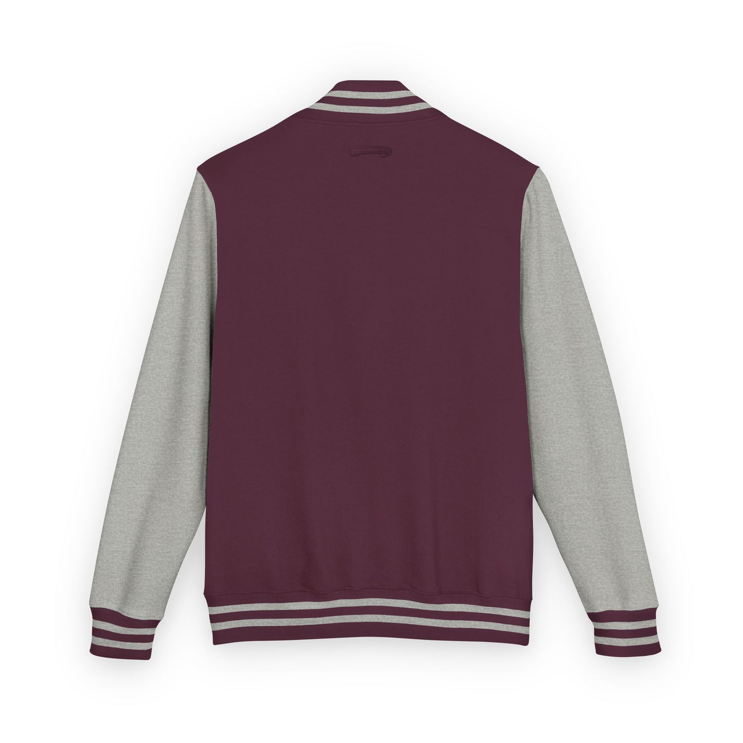 Retro Sunset Letterman Jacket - Unisex Heavyweight Varsity Style