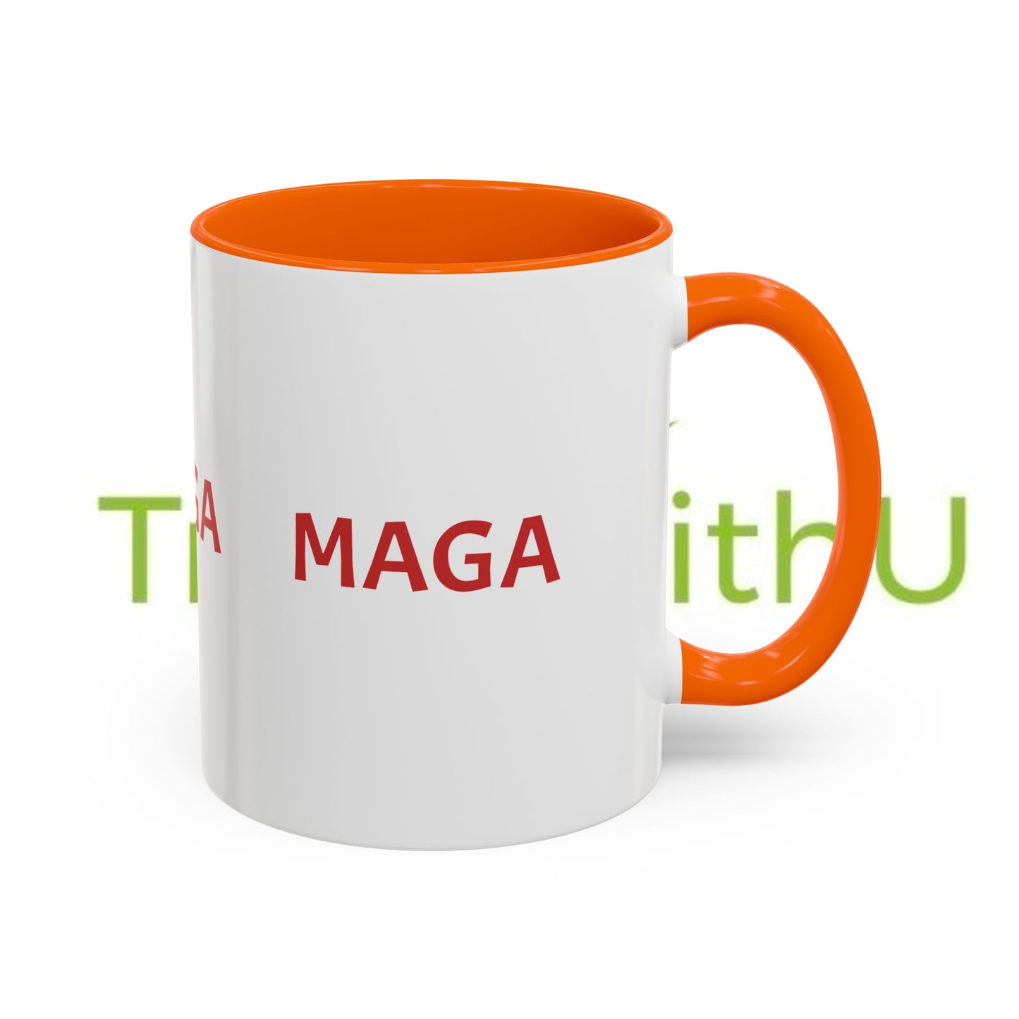 MAGA Accent Coffee Mug - 11oz & 15oz Bold Statement Mug for Patriotic Coffee Lovers