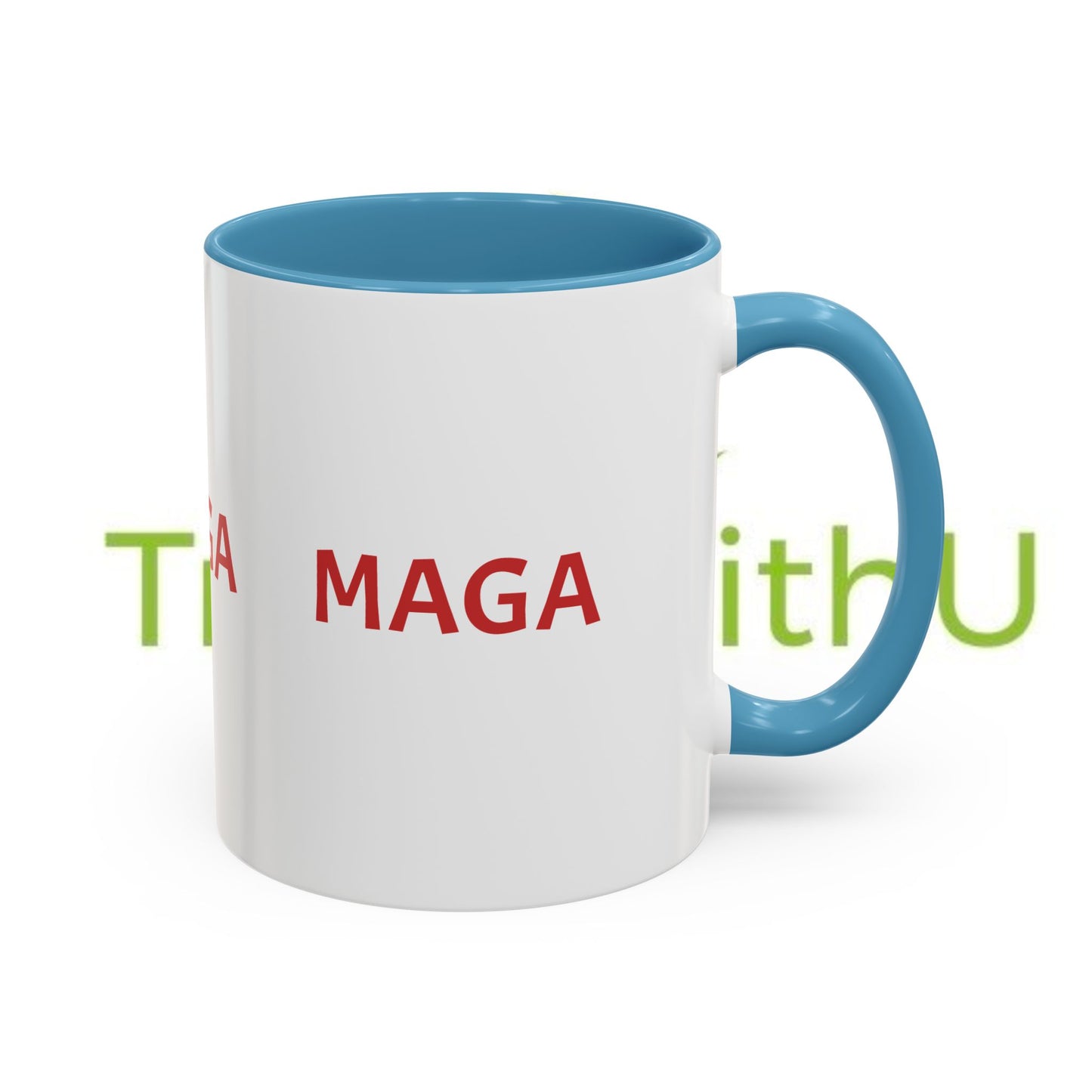MAGA Accent Coffee Mug - 11oz & 15oz Bold Statement Mug for Patriotic Coffee Lovers