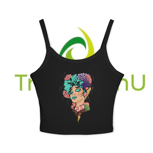 Floral Fantasy Women's Spaghetti Strap Tank Top