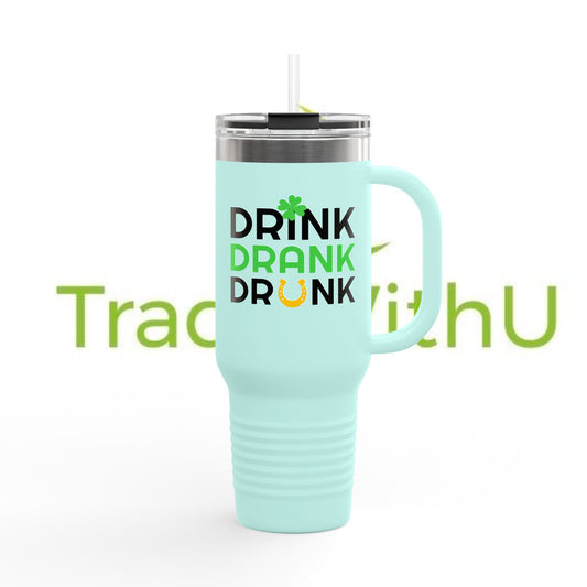 Chic Insulated Travel Mug for On-the-Go Drinking - 40oz